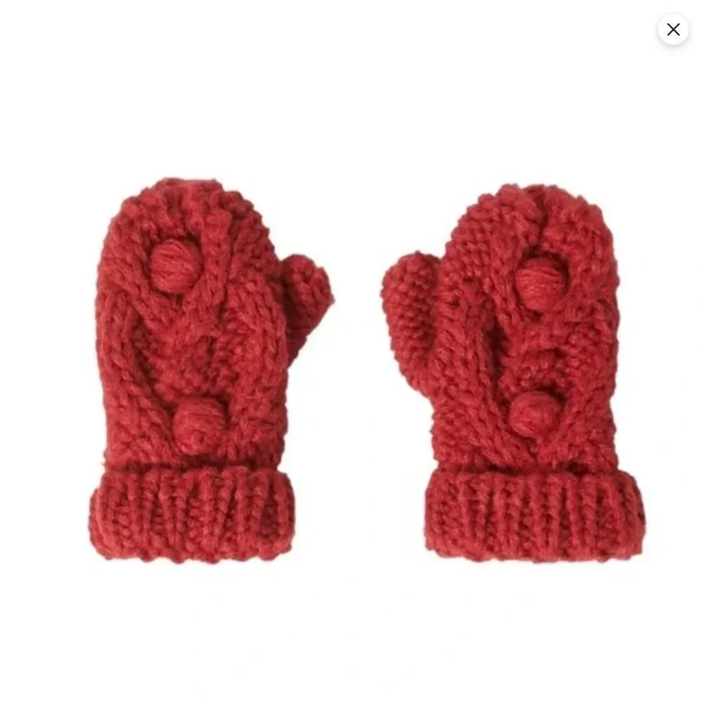 Zara Toddler Mittens 2 Pair